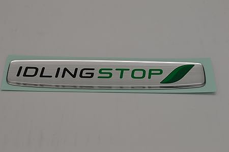 Amazon スズキ アルト Ha35s アイドリングストップマーク 緑 エンブレム 車 バイク