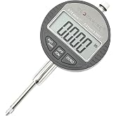 Clockwise Tools Digital Indicator, DIGR-0105 0-1 Inch/25.4mm, Inch/Metric Conversion, Auto Off