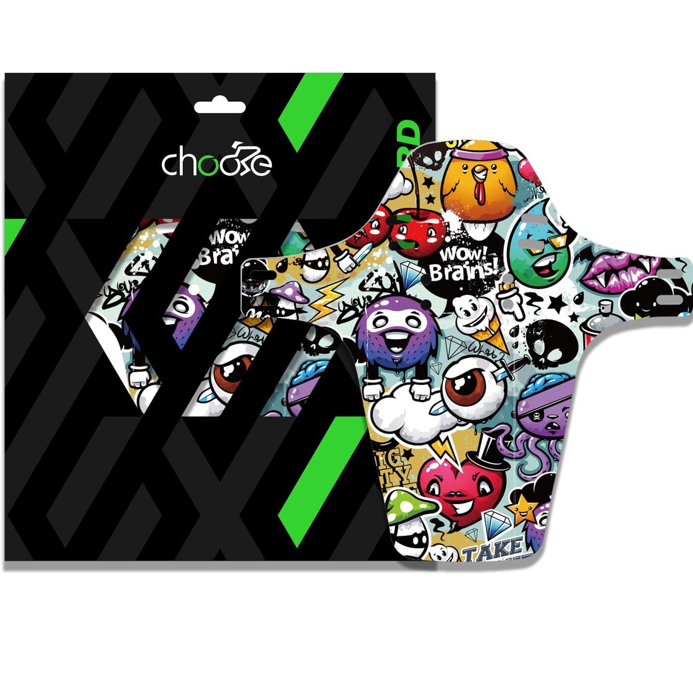 CNCLOL Mountain Bike Mudguards,MTB Mudguards Front and Rear,Bicycle Mudguards Fits 26", 27.5", 29" Plus Size and Fat Bikes.ET