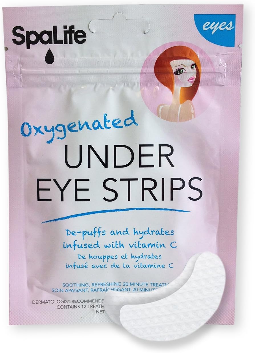SpaLife AntiAging Under Eye Strips Reduce Dark Circles, Wrinkles and