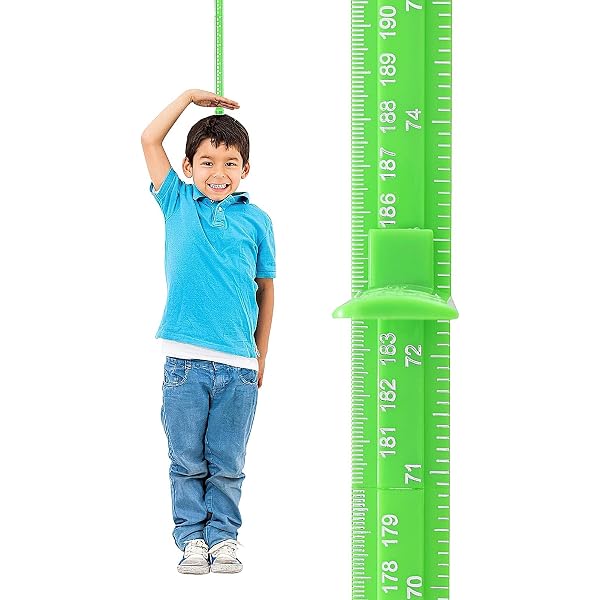 Repositionable Wall Ruler Eeboo Puzzle Imagine Signs Blue Ruler Wall ...