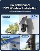Reolink 4K PT Solar Security Camera Outdoor Wireless 2.4/5GHz WiFi Color Night view 8