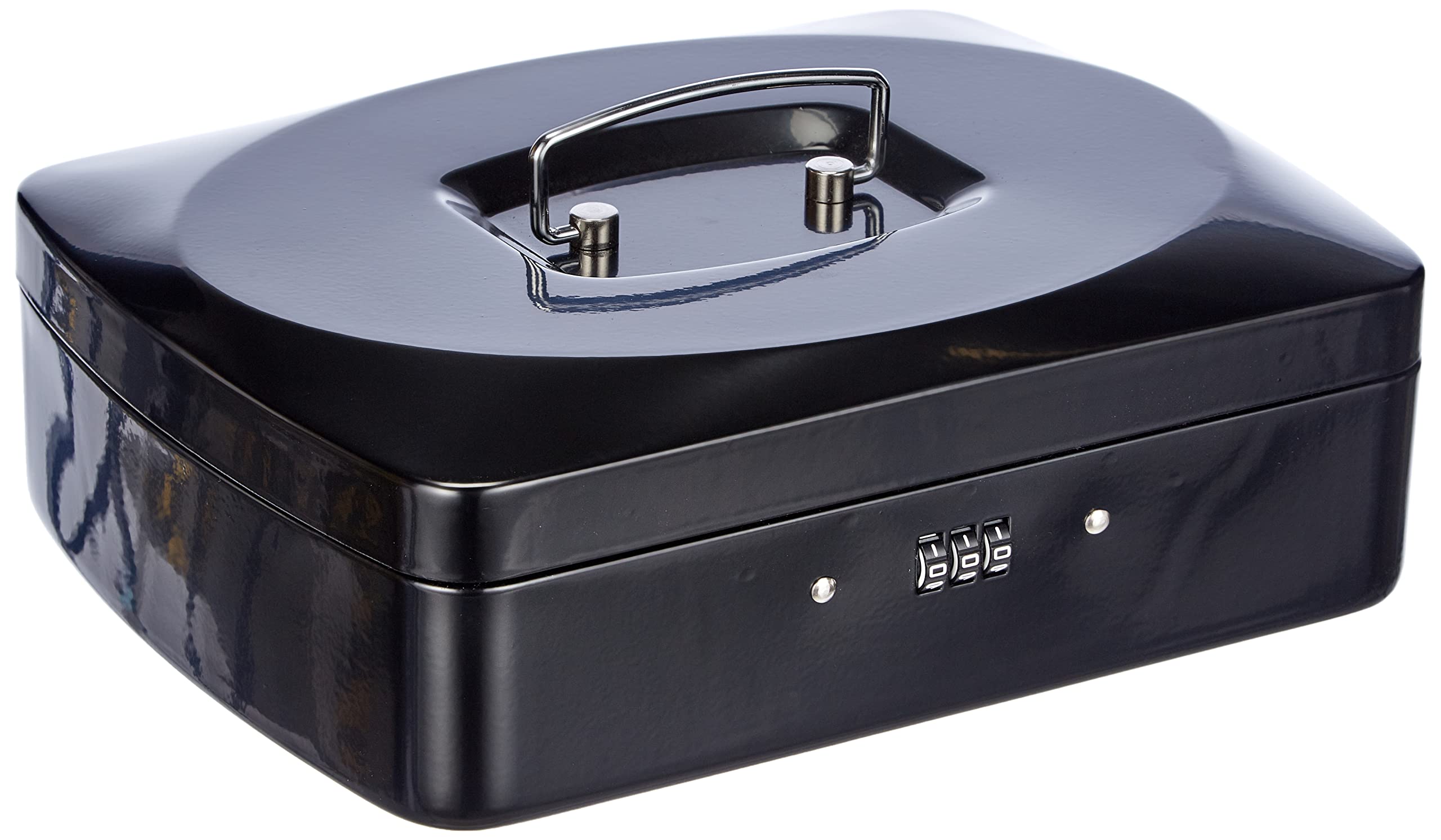 Wedo 146321Z Counter Box with Combination Lock 25 x 19 x 9 cm Black