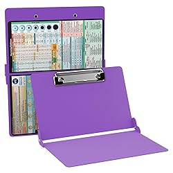 Foldable Clipboard by WhiteCoat Clipboard- Lilac