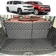 7DEEKEI Cargo Liners Compatible with 2022-2025 Jeep Wagoneer/Jeep Grand Wagoneer (Not fit L) Trunk Mat and Rear Backrest Cargo Mat