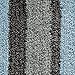 iDesign Stripz Microfiber Accent Bath Mat, Shower Rug for Master, Guest, Kids' Bathroom, Entryway, 21