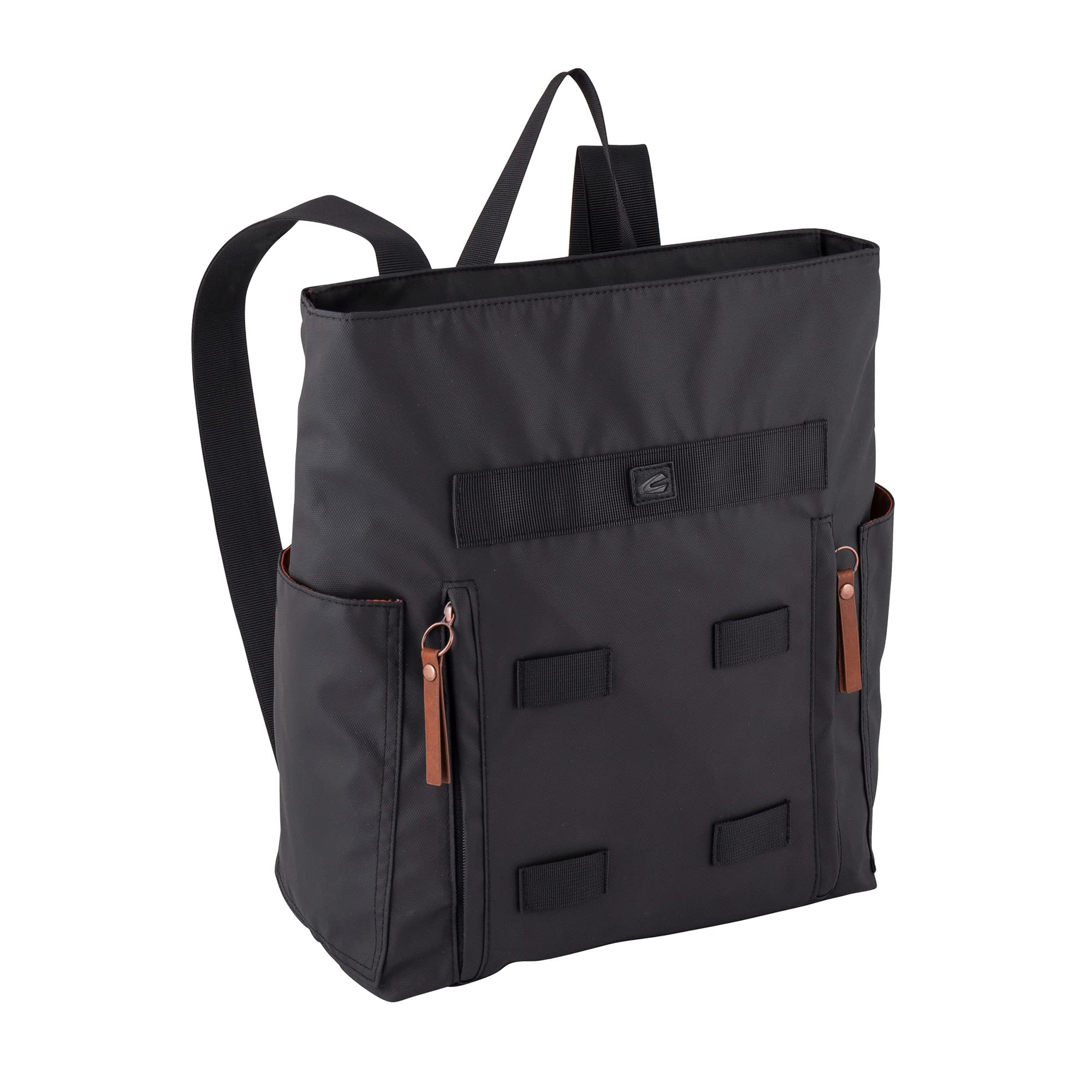 camel active Women's Breeze1 Backpack, Black, 32 x 15 x 38