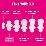 FLO Day Menstrual Pads 88 Pack Regular Winged Ultra-Thin Bamboo view 6