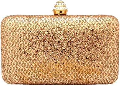amazon gold clutch bag