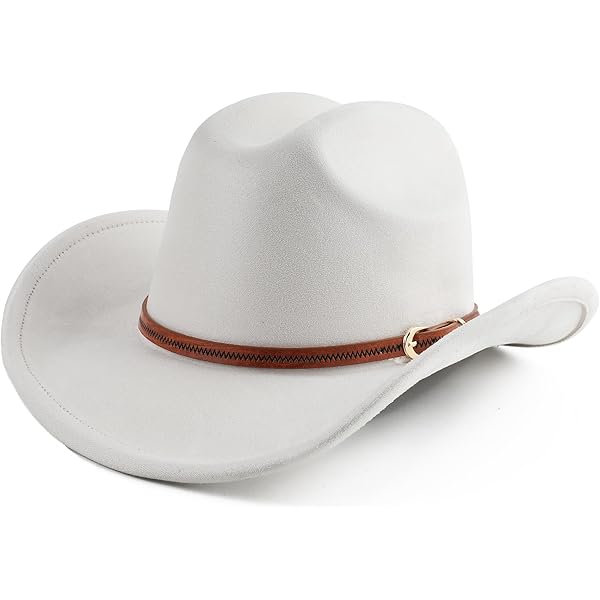 Sombrero De Vaquero Tejano Para Adulto, Pañuelo Marrón Y Rojo