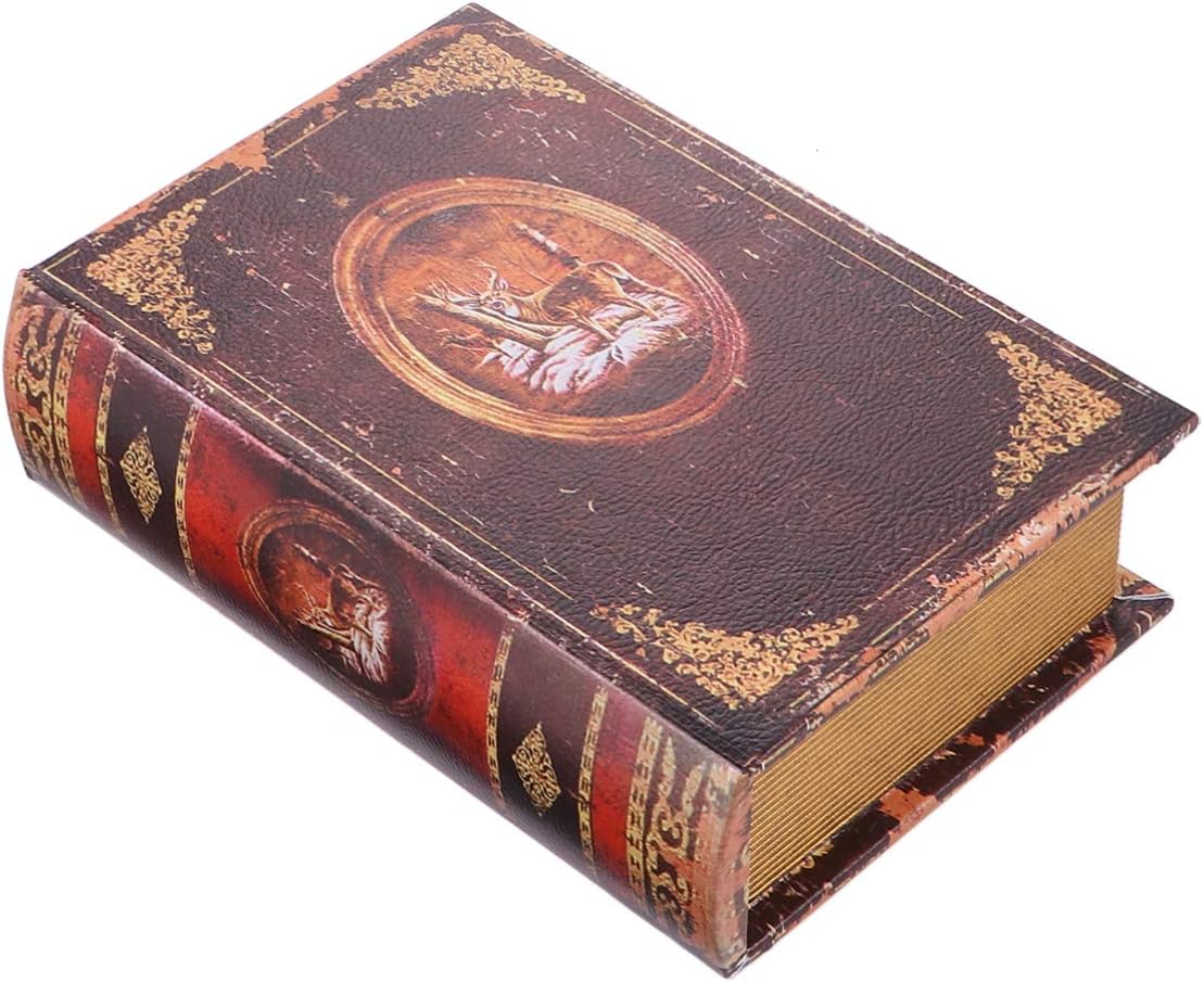 BESPORTBLE Fake Book Decorative Storage Book