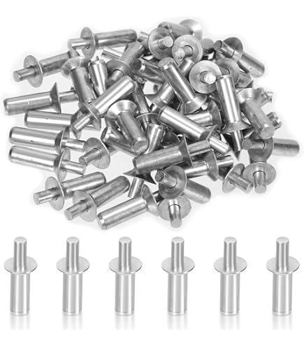 Yinpecly 200pcs M1.5x3mm Copper Hollow Rivets - For Circuit Boards, DIY, & Mechanical Projects
