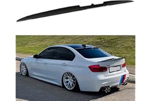 goodfitment - Universal Glossy Black Car Rear Trunk Spoiler Wing Lip Compatible with Honda Civic Accord Toyota Corolla Camry Nissan Altima Ford Focus and More