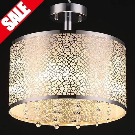 Crystal ceiling lights sale