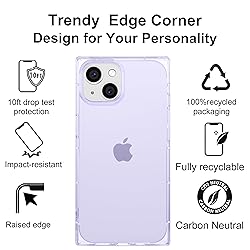 LoeoeL for iPhone 13/ iPhone 14 Clear Case