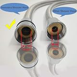 Samodra 1.25m Shower Hose Stainless Steel Universal G 1/2" Fitting view 3