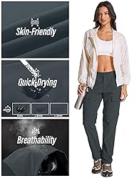 Womens Hiking Pants Convertible Quick Dry Stretch
