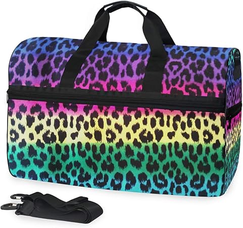 neon gym bag