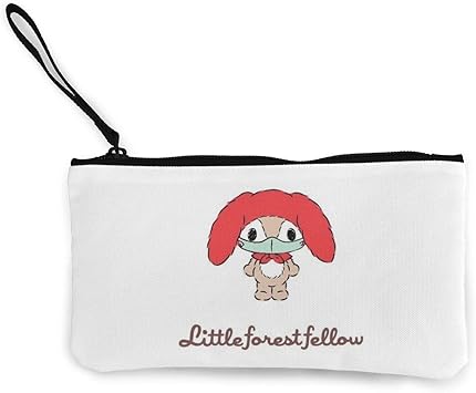 リトルフォレストフェロォ ズック財布 キャンバス ポーチ コインケース 小銭入れ カードケース 小物入れ 収納 大容量 手持ち 可愛い プレゼント 雑貨 人気 アニメ キャラクター 財布 Amazon