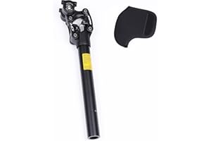 SR Suntour SP12 NCX 30.9X350/400mm Suspension Seat Post with Protective Cover Black