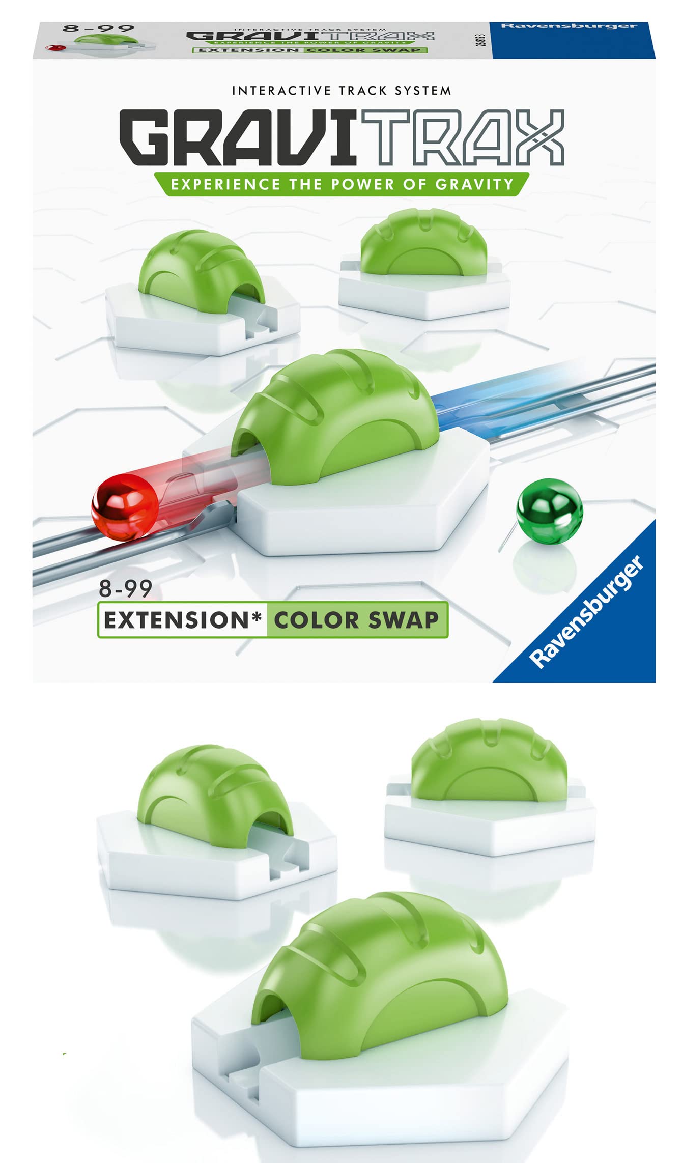 Ravensburger GraviTrax Colour Swap Add On Extension Accessory - Marble Run, STEM and Construction Toys for Kids Age 8 Years Up