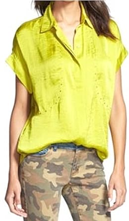 michael kors polo womens yellow