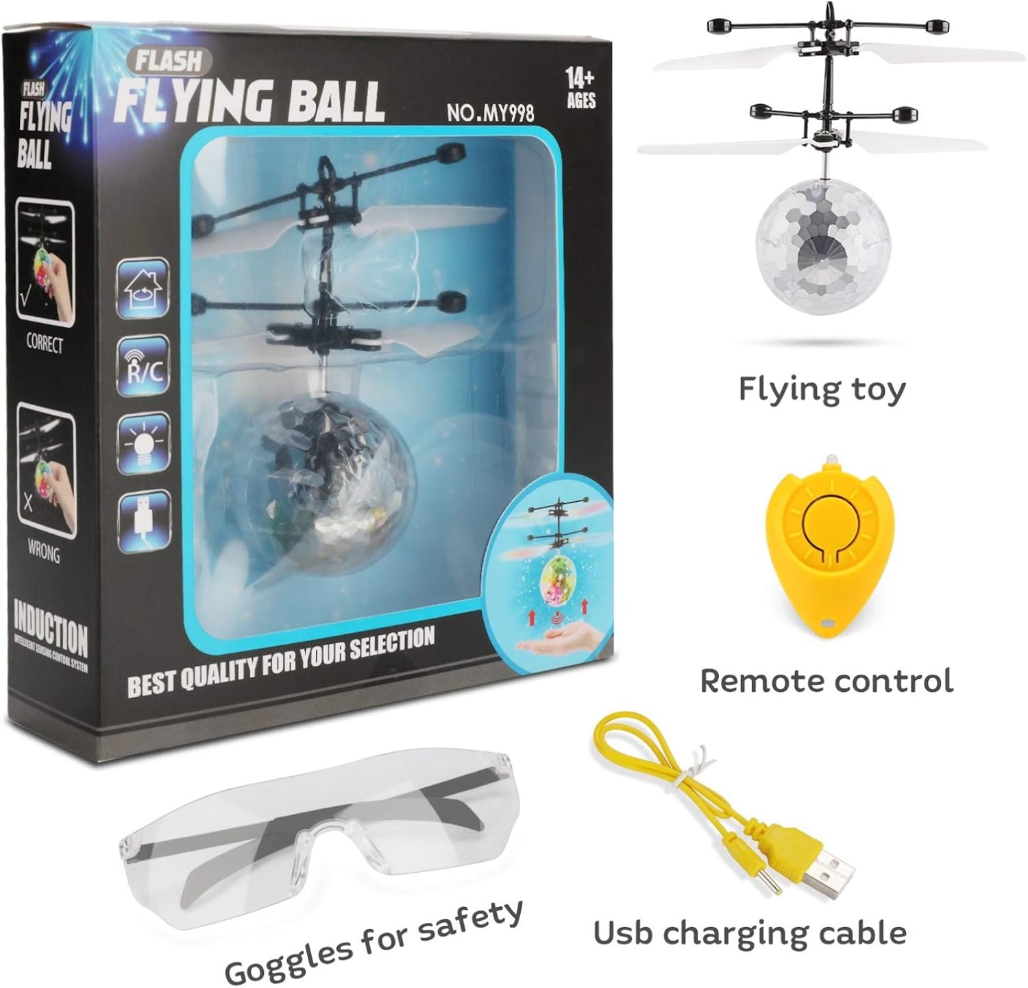 Lunettes avec lumieres led intégrées Clearance