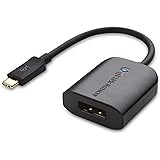 Cable Matters USB-C to DisplayPort Adapter Supporting 4K 60Hz in Black (Thunderbolt 3 Port Compatible) for 2016/2017 Macbook Pro, Dell XPS 13/15, Lenovo Yoga 910, Surface Book 2 and More