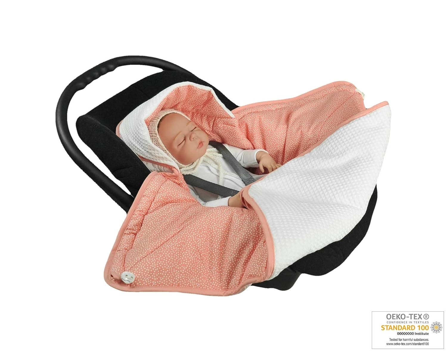 Couverture De Protection Universelle Pour Nacelle Poussette Ou Lit Bebe En Nid Dabeille 100 Coton Siege Auto Momika Neu Nids D Ange Bebe Puericulture Dwteam In
