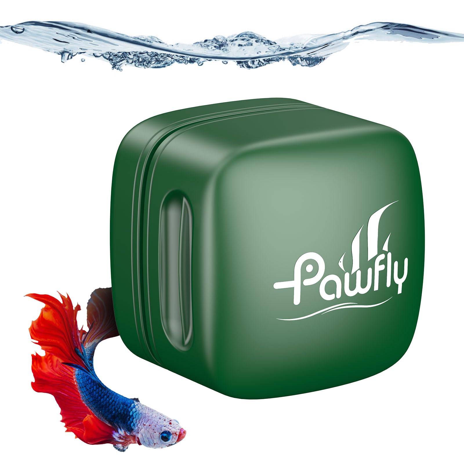 Photo 1 of Pawfly Aquarium Magnet Glass Cleaner, Magnetic Fish Tank Cleaner, 1.5" Mini Algae Scrubber for Glass Aquariums, Strong Magnetic Brush Cleaning Tool for Glass Fish Tanks up to 10 Gallons
