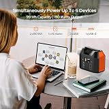 SinKeu Portable Power Station 99Wh 27000mAh 150W AC Outlets Camping view 3