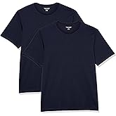 Amazon Essentials Men's 2-Pack Regular-Fit Short-Sleeve Crewneck T-Shirt Shirt