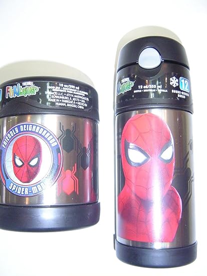 spiderman thermos food jar