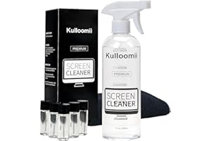 (84oz) Large Screen Cleaner Spray – 2500ml Streak-Free Screen Cleaning Kit for LCD LED OLED TV, Computer, Laptop, Monitor, Ph