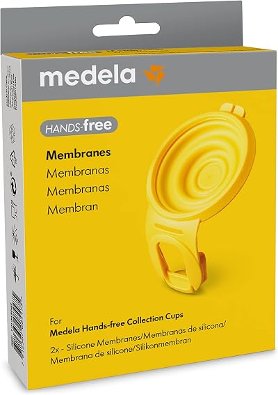 Medela Hands-Free Membranes 2X Silicone Replacement for Freestyle Cups