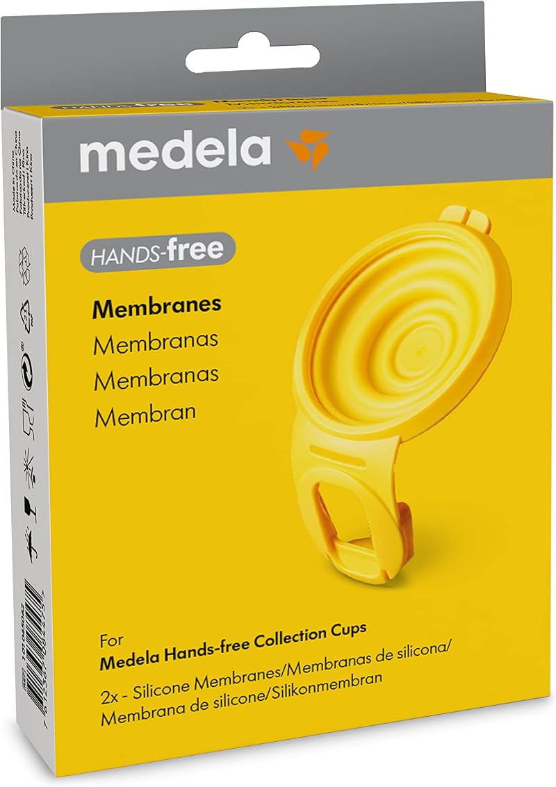 Medela Hands-Free Membranes 2X Silicone Replacement for Freestyle Cups