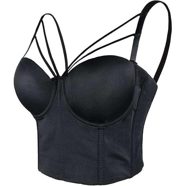 Amazon.com: ELLACCI Women's Floral Lace Bustier Crop Top Gothic