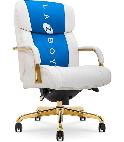 Amazon.com: La-Z-Boy Sonata Ergonomic Bonded Leather Swivel
