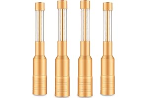 Lewtemi 4 Pieces Bottle Girl Lights Strobe Baton Bottle Service Lights Rechargeable Champagne Topper Handheld Sparklers for B