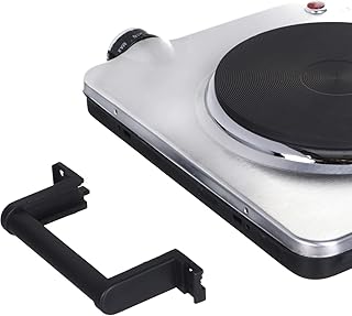 Clatronic DKP 3668 E Edelstahl-Doppelkochplatte / 2 stufenlos regelbare Thermostate / 2500 W