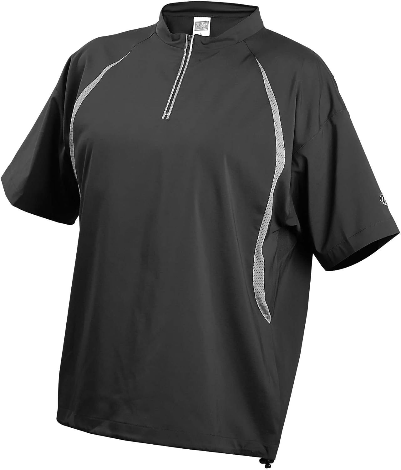 Rawlings Men's Ccj Short Sleeve Cage Jacket(Grey, Medium