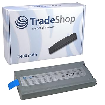 Hochleistungs Li-Ion Qualitäts Akku, 10,8V/11,1 / 4400mAh ersetzt Panasonic CF-VZSU28, CF-VZSU48, CF-VZSU48U, CF-VZSU50 für P