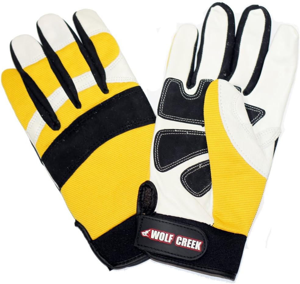 Wolf Creek Chainsaw Safety Gloves (Medium - Size 9) by Wolf Creek