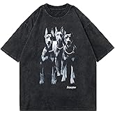 Aelfric Eden Mens T-Shirts Oversized Unisex Cotton Short Sleeve Streetwear Rap Hip Hop Basic Tee Tops