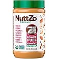Organic Power Fuel Crunchy Nut Butter by NuttZo | 7 Nuts & Seeds Blend, Paleo, Non-GMO, Gluten-Free, Vegan, Kosher | 1g Sugar, 6g Protein | 26oz Jar