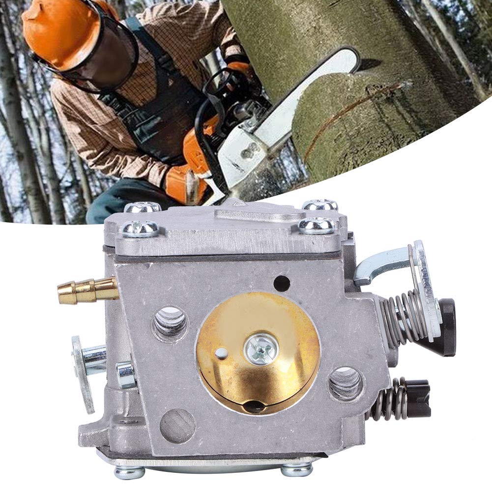 Aluminum Chainsaw Carburetor Lightweight Carburetor Replacement Chainsaw Kit with Intake Pipe for 61/266 / 268 / 272XPPower Tool Accessories