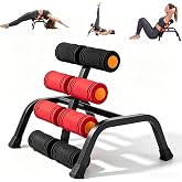 Flexella Mini Inversion Table, Spinal Decompression Table Rollers | Back Extension Machine for Back Pain Relief, Easy to Assemble &amp; 297 Weight Capacity, Home Gym Equipment