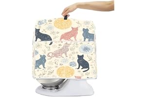 BVBOX Mixer Dust Cover for 6-8 Qt Stand Mixer, Cloth Cover with 2 Storage Pockets for Stand Mixer Protective Covers Large for 6-8 Quart Mixer