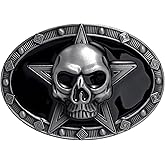 Ynlonghornb Western Belt Buckles for Men Women Cowboy Belt Buckle Vintage Rodeo Cowgirl Costume Accessory for Birthdays Gifts