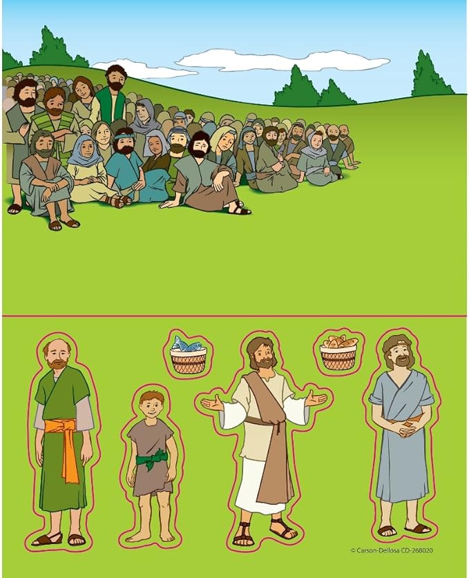 Amazon STICKERS LOAVES FISHES BIBLE Kitchen Dining amazon-stickers-loaves-fishes-bible-kitchen-dining